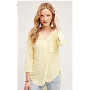 Cloth‎ & Stone Pullover Yellow Tunic XS